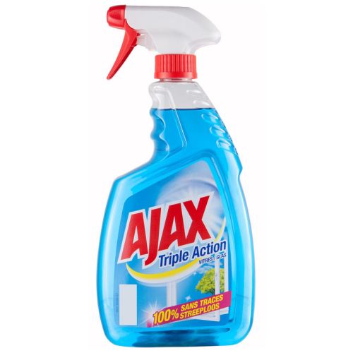 Spray nettoyant vitres AJAX triples action carton de 12 flacons 750 ml 8714789751658 photo du produit Principale L