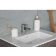 Mitigeur de lavabo OLYOS monotrou à bec fixe bonde métal C2 PORCHER D2490AA photo du produit Secondaire 6 S