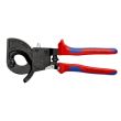 Coupe-câbles à cliquet cuivre et alu 240mm² - KNIPEX - 95 31 250 pas cher Secondaire 2 S