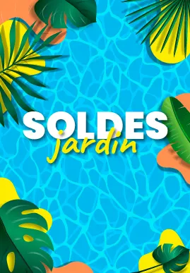 Soldes d'été - jardin