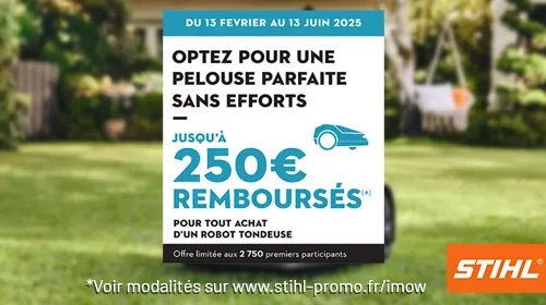 Offre de remboursement gamme imow