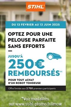 Offre de remboursement Imow