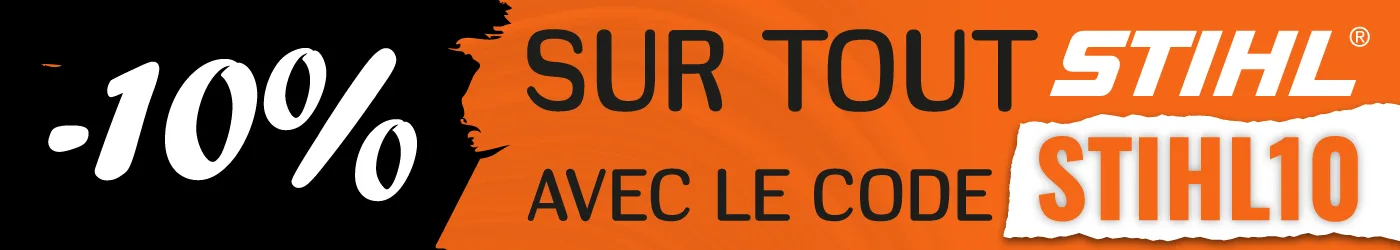-10% avec le code STIHL10