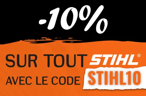 -10% avec le code STIHL10
