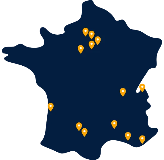 les centres services AFDB en france
