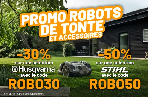 Promo robots de tonte