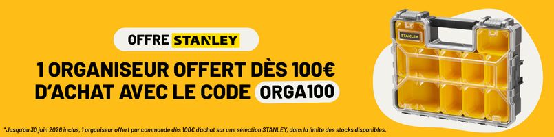 Organiseur Stanley offert