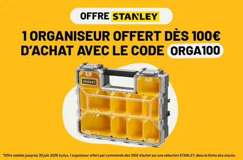 1 organiseur Stanley offert