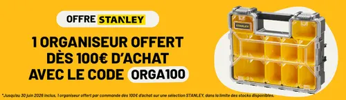 1 organiseur Stanley offert