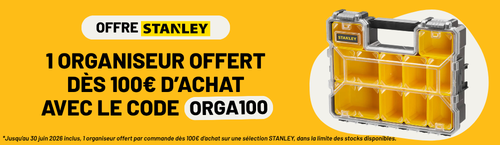 Un organiseur Stanley offert
