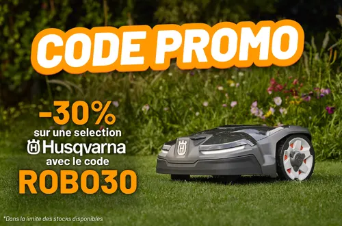 -30% sur les robots husqvarna