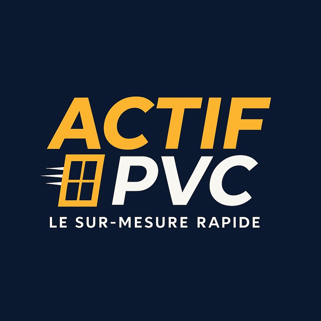 Logo Actif PVC, fabricant français de menuiseries sur mesure