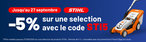 CODE PROMO STIHL 5%