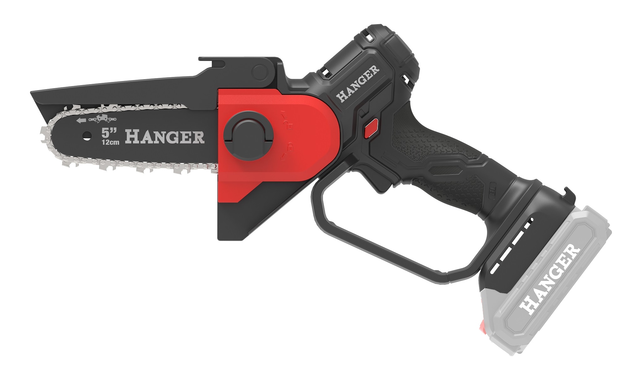 Scie d’élagage 18 V GS18C 12 cm 0,3'' (sans batterie ni chargeur) HANGER 430002 – Image 2