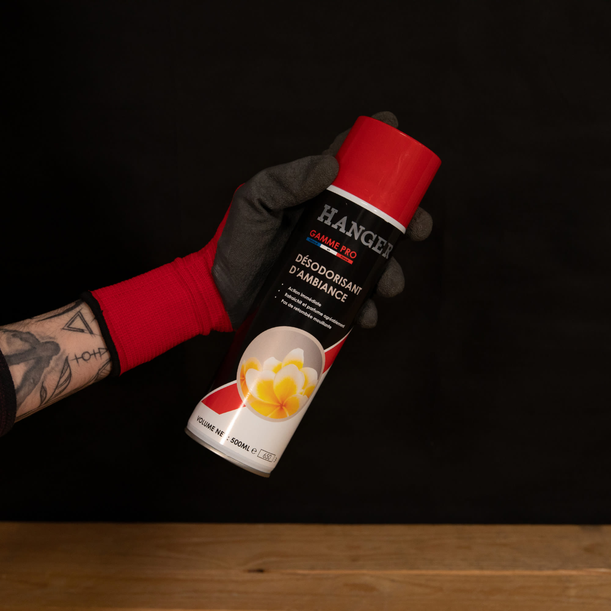 Désodorisant d'ambiance citron aérosol de 650 ml HANGER 700901 – Image 4