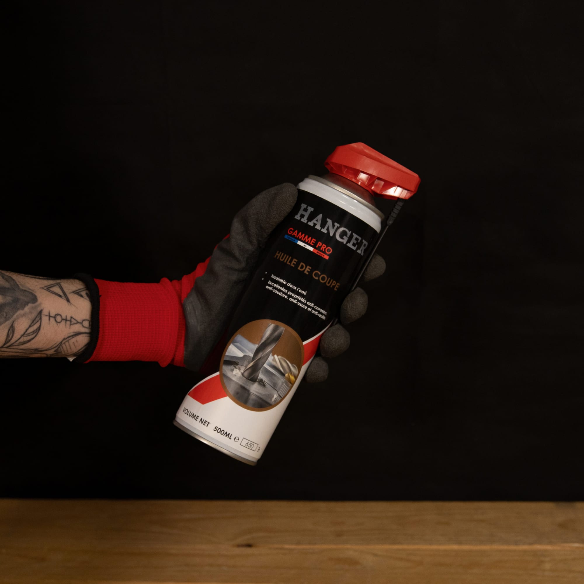 Huile de coupe 500 ml avec cobra rouge HANGER 700305 – Image 4