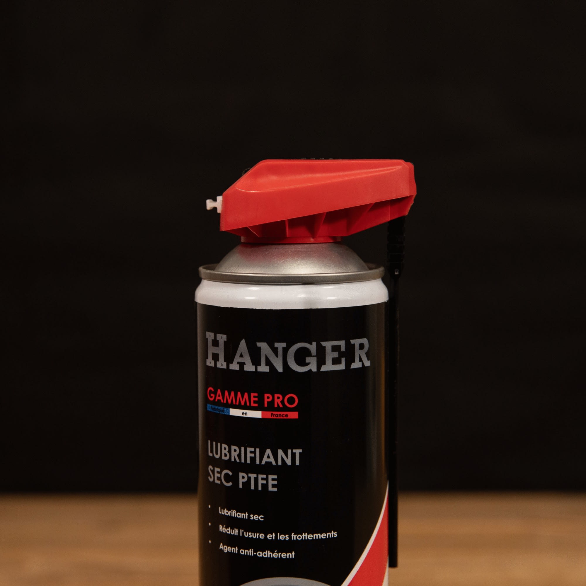 Lubrifiant sec au PTFE teflon 500 ml avec cobra rouge HANGER 700303 – Image 3
