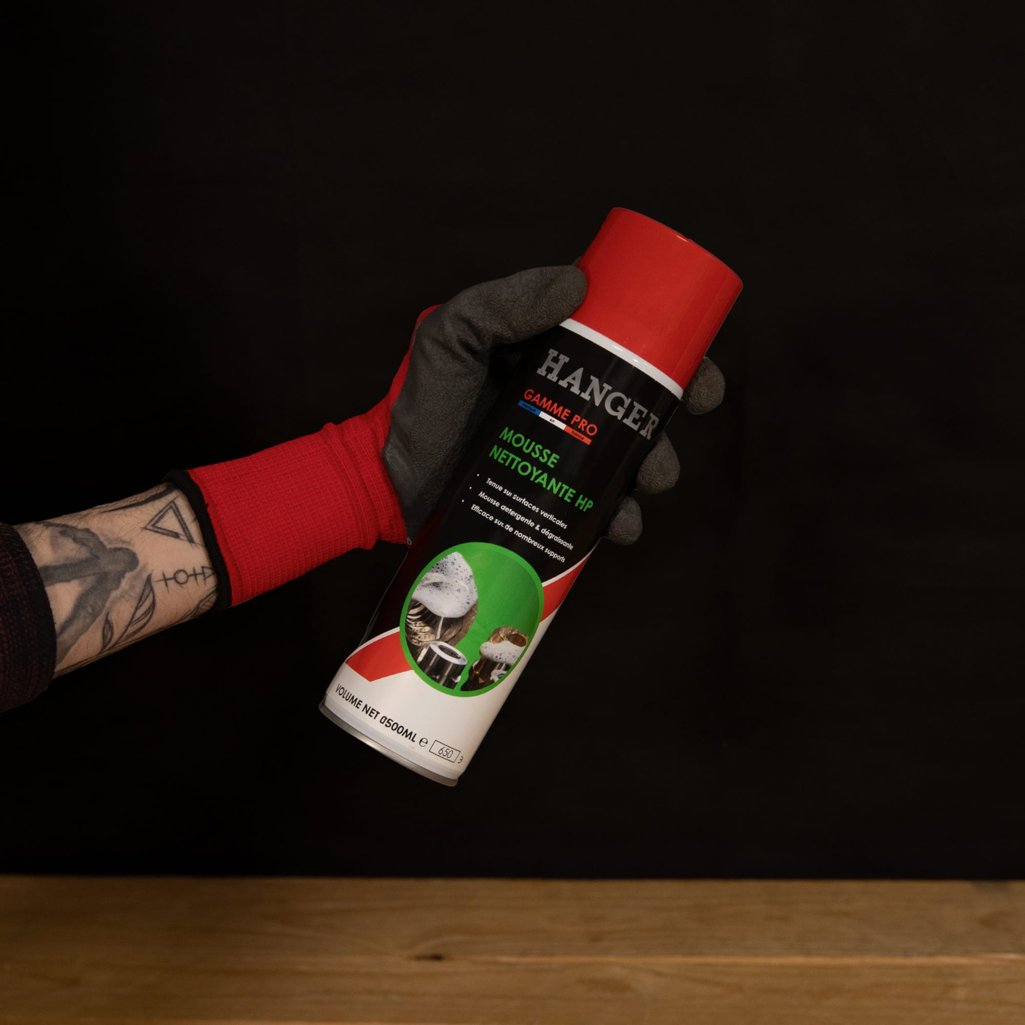 Mousse nettoyante haute performance Hanger 500 ml HANGER 700101 – Image 3