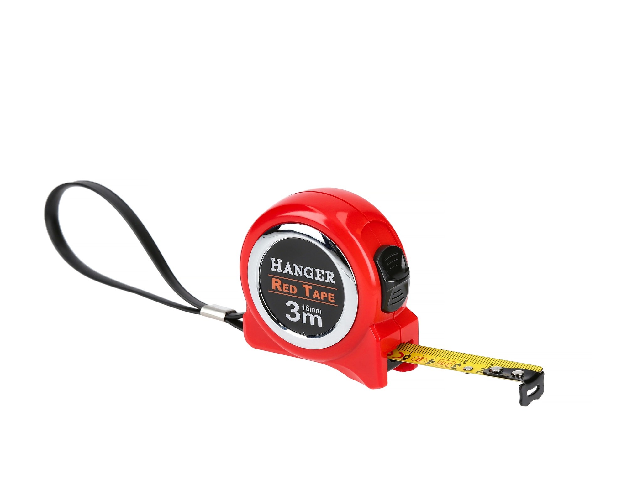 Mètre ruban 3m x 16mm 'Red Tape' HANGER 100021