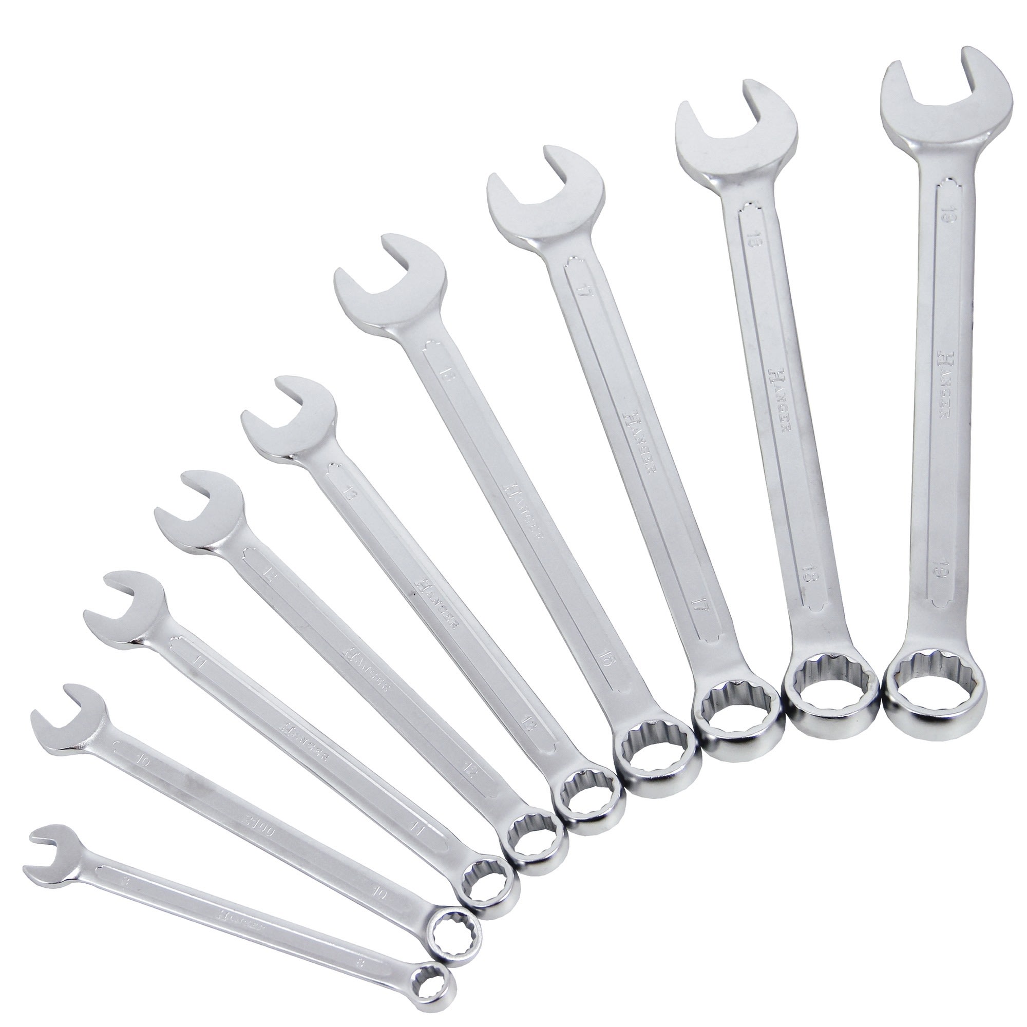 Jeu de 9 clés mixtes métriques Hanger 210090