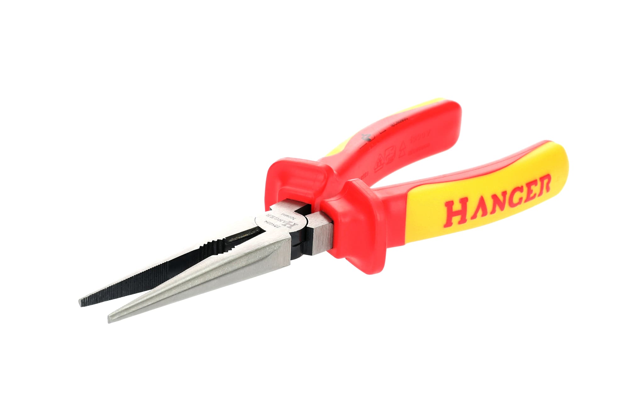 Pince à bec demi-rond isolée 1000V 200 mm HANGER 231024