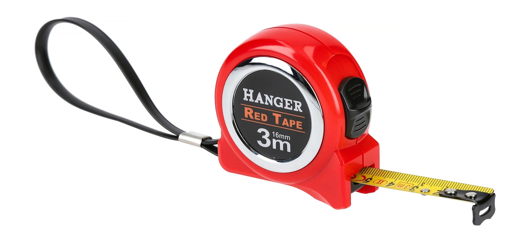 Mètre ruban 3m x 16mm 'Red Tape' HANGER 100021 – Image 2