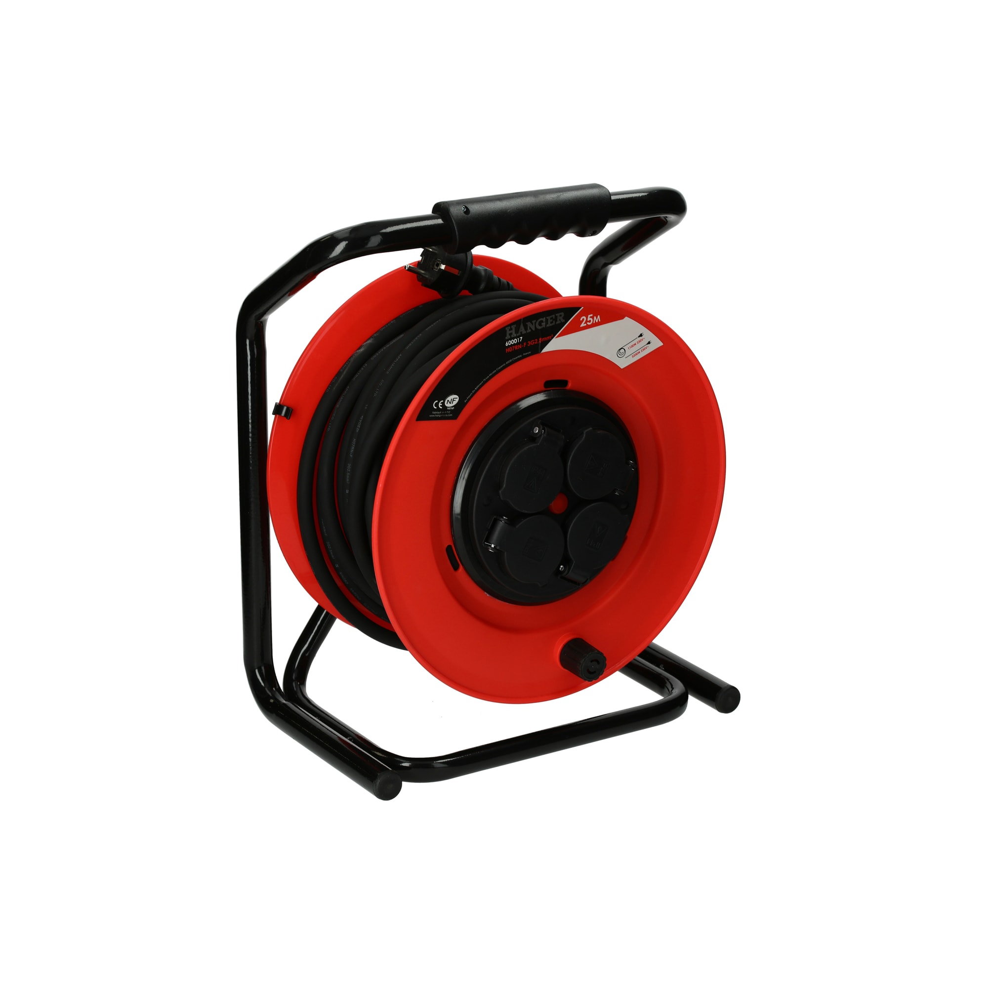 Enrouleur électrique 40 m H07RN-F 3G 2,5 mm2 HANGER 600018 – Image 7