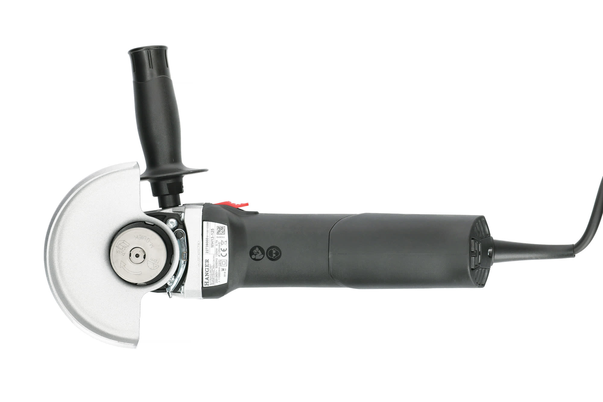 Meuleuse d'angle 1250 W MH13-125 + coffret HANGBOX HANGER – Image 4