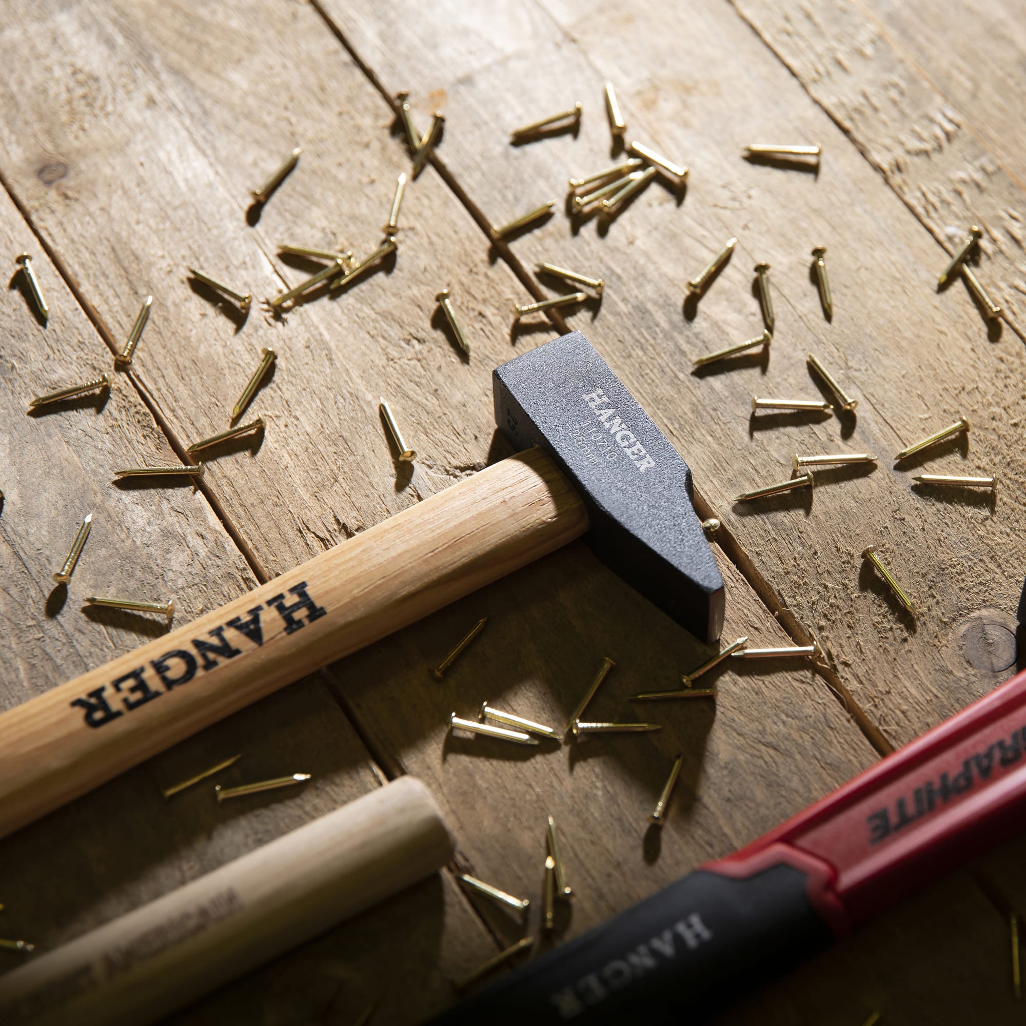 Marteau de mécanicien rivoir manche bois Hickory 25 mm HANGER 110710 – Image 2
