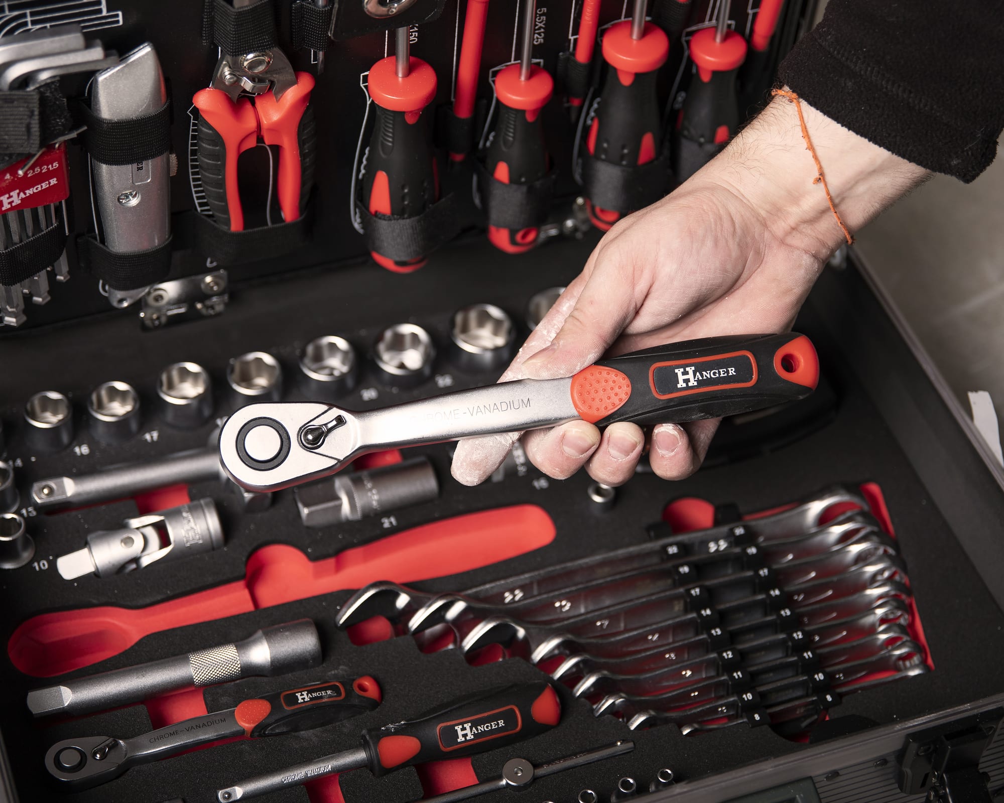 Cliquet standard réversible 1/2'' 72 dents HANGER 251090 – Image 5