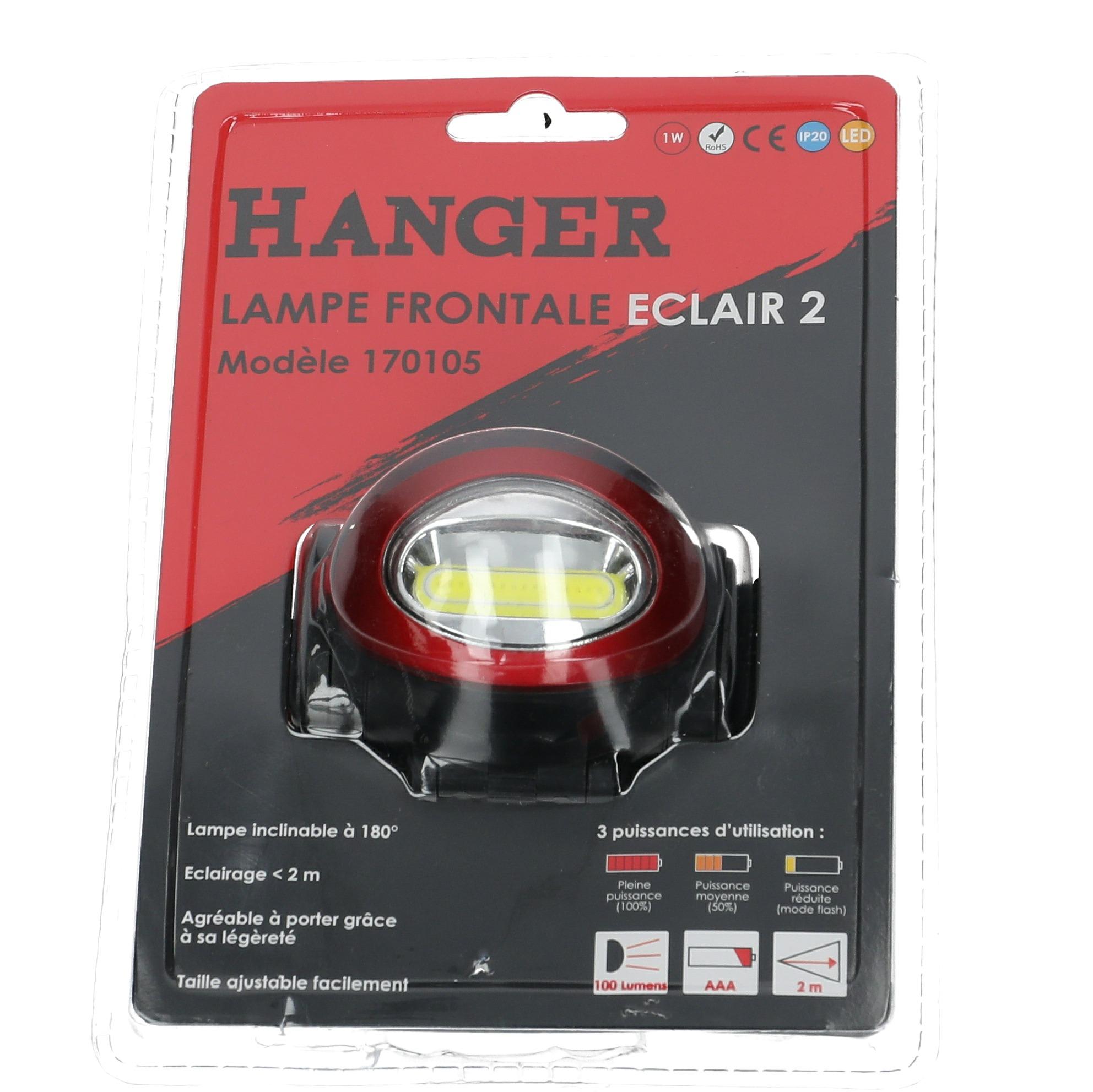 Lampe frontale 1 W ECLAIR 2 - 100 lumens HANGER 170105 – Image 7