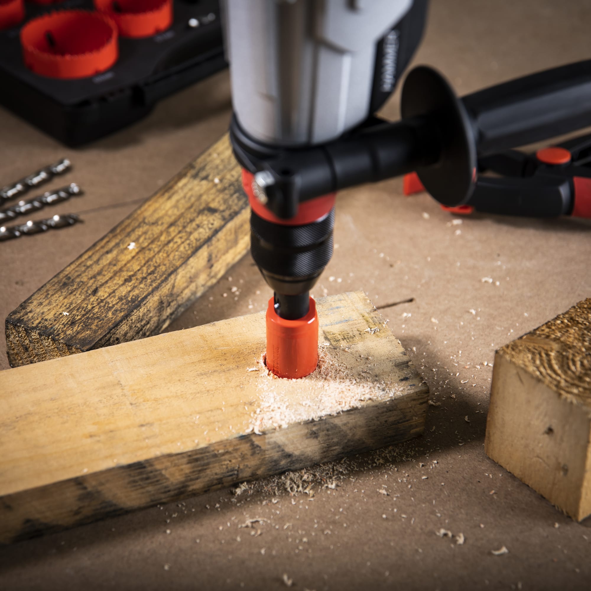 Perforateur burineur SDS-Plus 850 W PG26K + coffret HANGBOX HANGER 160002 – Image 11