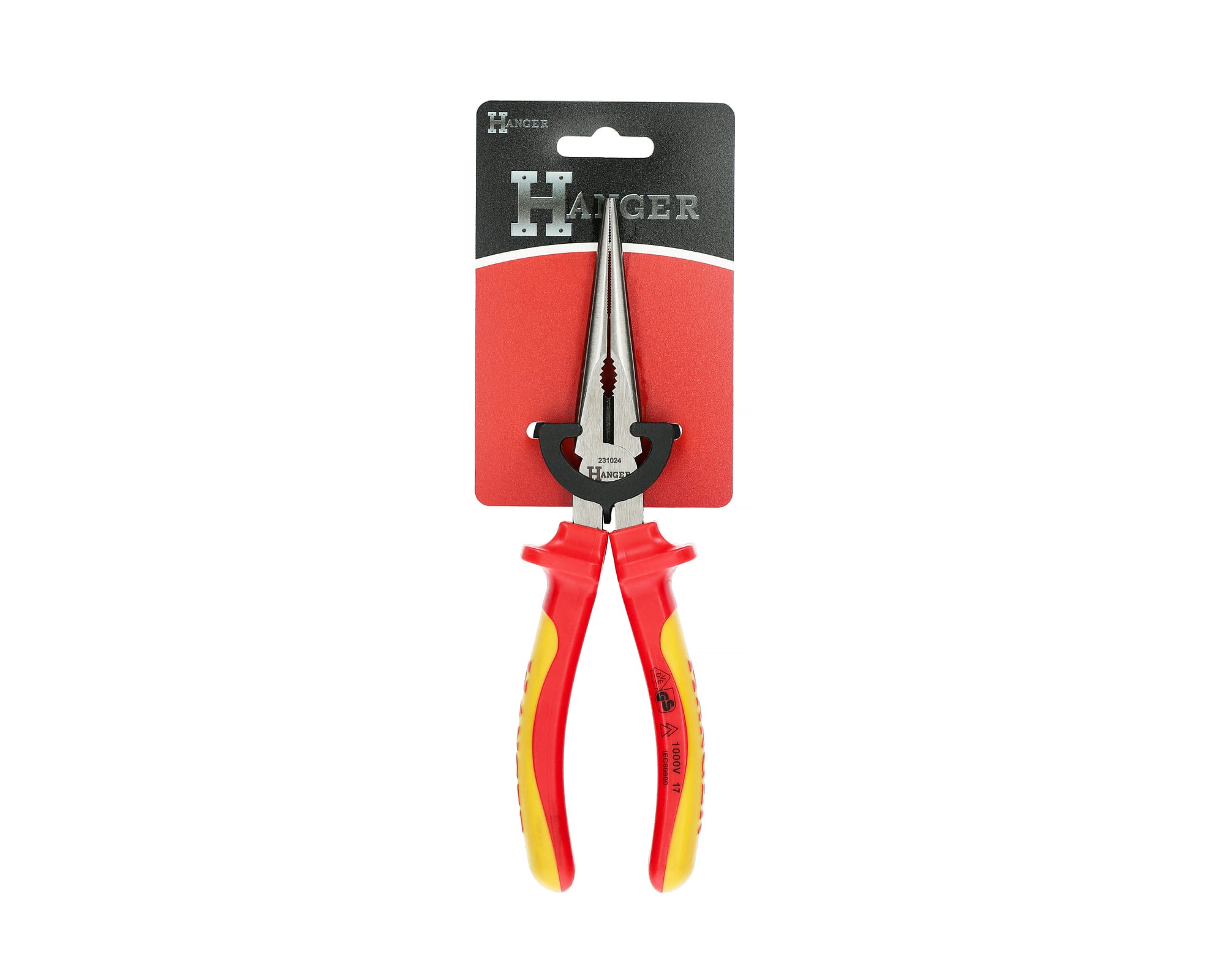 Pince à bec demi-rond isolée 1000V 200 mm HANGER 231024 – Image 3