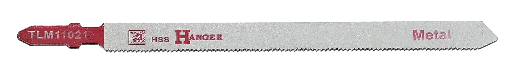 Pack de 5 lames de scie sauteuse TLM11021 pour métal 110 mm HANGER 150208 – Image 2