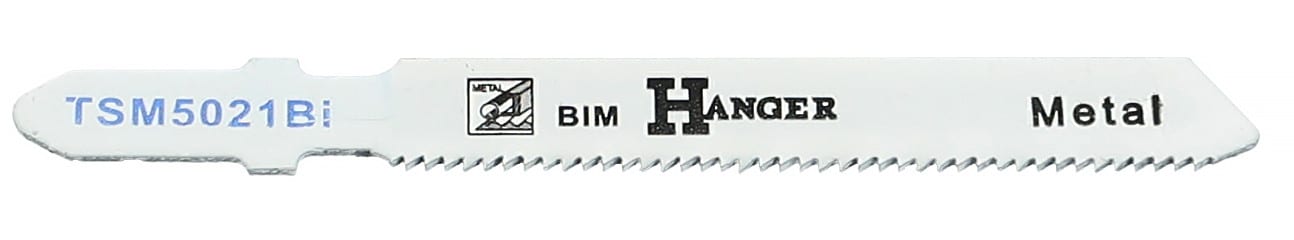 Pack de 5 lames de scie sauteuse TSM5021Bi pour métal 50 mm HANGER 150211 – Image 3