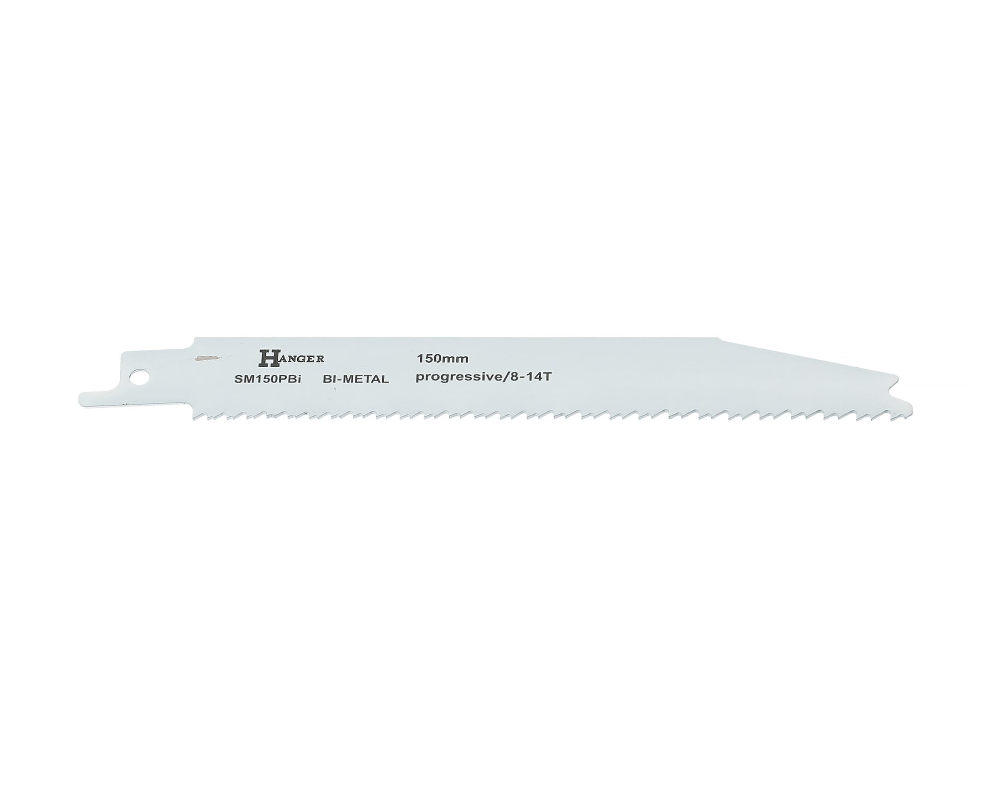 Lames de scie sabre SM150PBI L 150 mm pour métal HANGER 150306