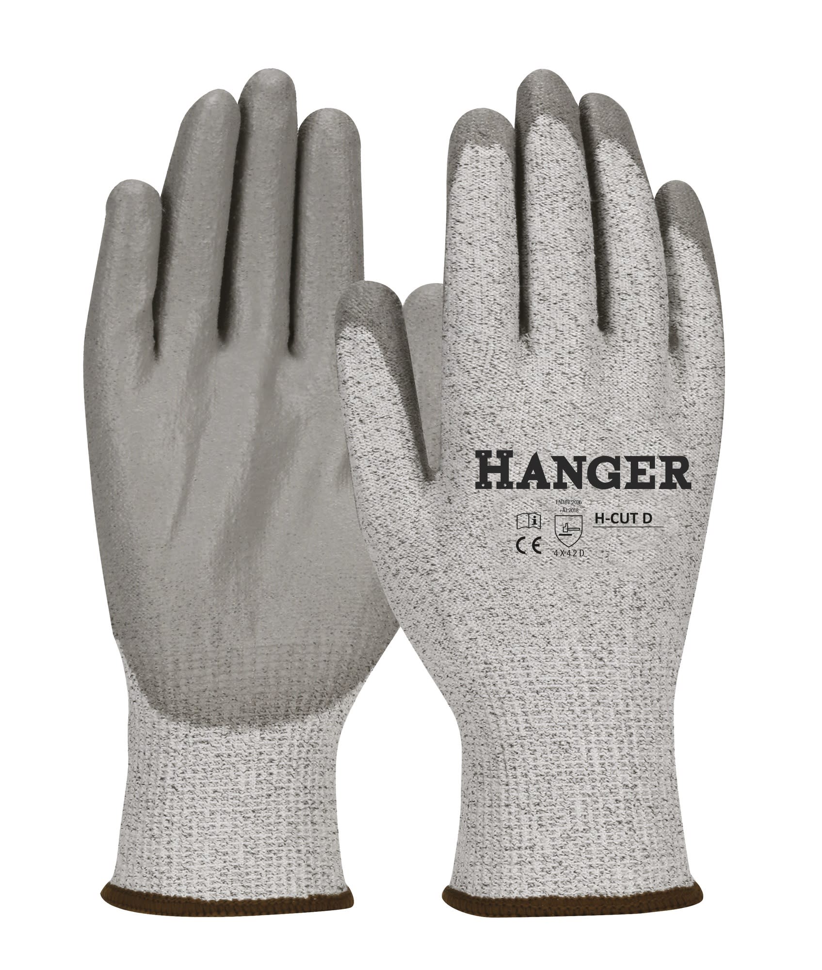 Gants anti-coupure H-Cut T 10 enduit polyuréthane en sachet de 12 paires HANGER 300051
