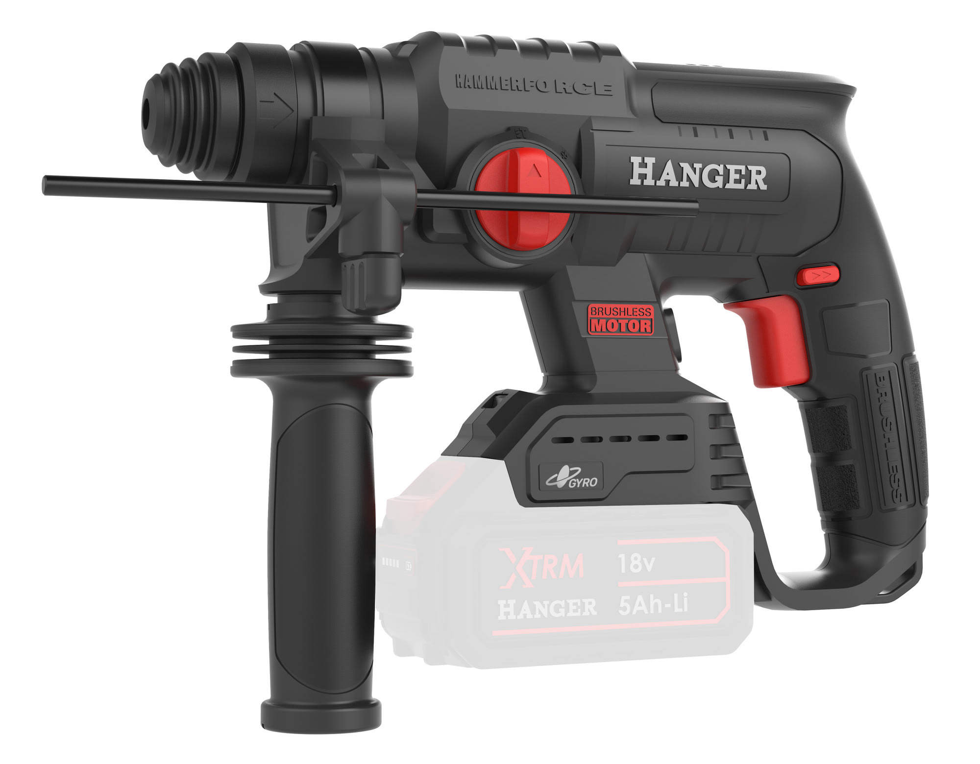 Perforateur SDS-Plus 18 V HX18-22C (sans batterie ni chargeur) en boite en carton HANGER 401203