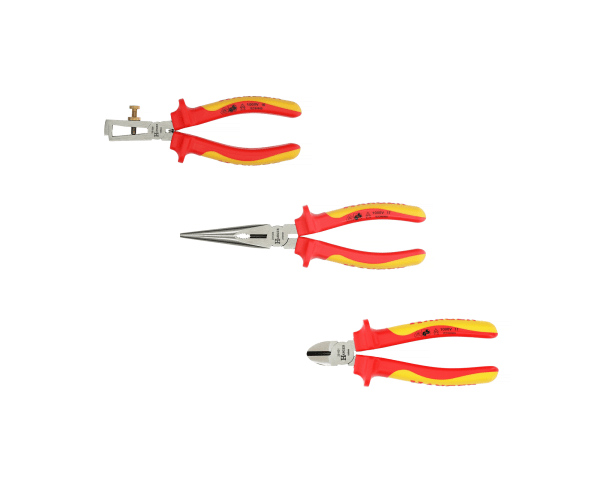Jeu de 3 pinces isolées 1000 V HANGER 231098
