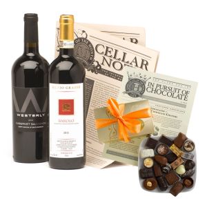 Bold Red Wine & Chocolate Gift