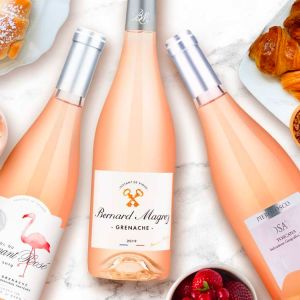 Elegant Trio of European Rosés