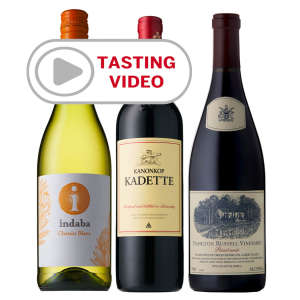 A Trio of South African Wine with a Tasting Video
