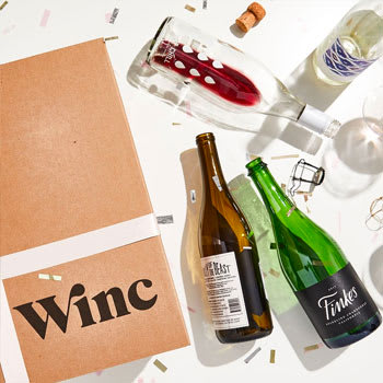 First four bottles of Winc wine are just $25, down from $60