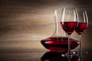 Red Wine Decanter and Glasses