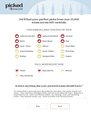 Grape Variety Preferences