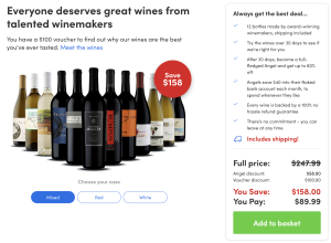 Nakedwines.com introductory offer