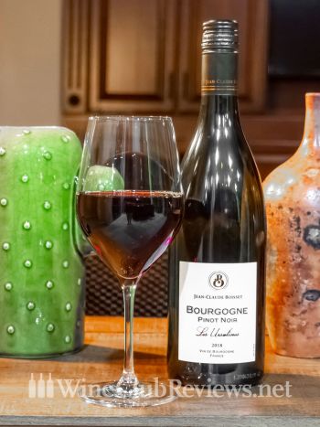 Jean-Claude Boisset Bourgogne Wine Bottle & Glass