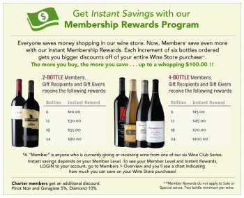 Gold Medal Wine Rewards Program details