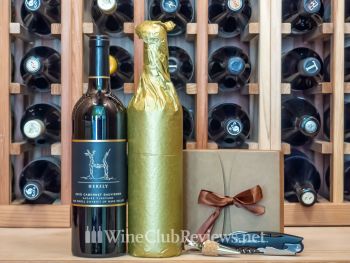 Gift-wrapped Aged Cabernet Series wine with Gift+