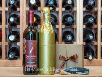 Gift-wrapped Pacific Northwest Series wine with Gift+